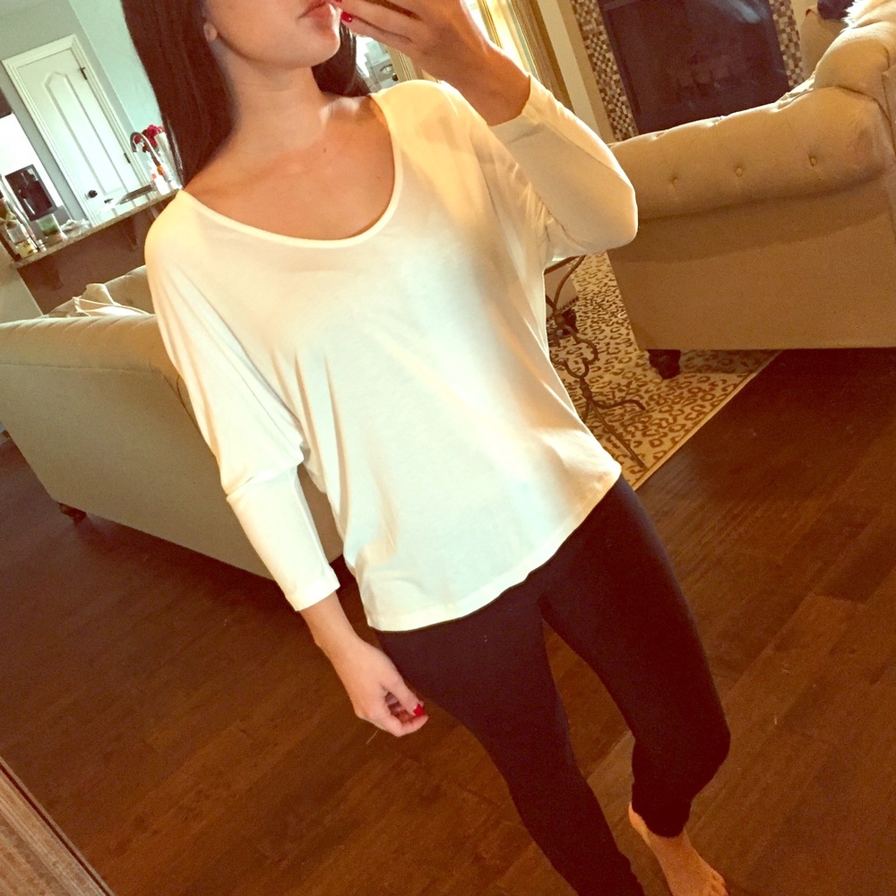 Banana Republic Ivory Blouse